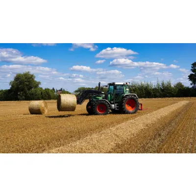 Thatching grass bale